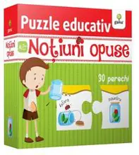 Notiuni opuse/ Puzzle educativ