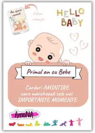 Cartonașe "Primul an cu Bebe" - Unisex