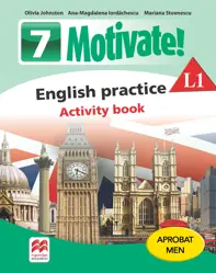 MOTIVATE! English practice. Activity book. L 1. Lectia de engleza (clasa a VII-a)