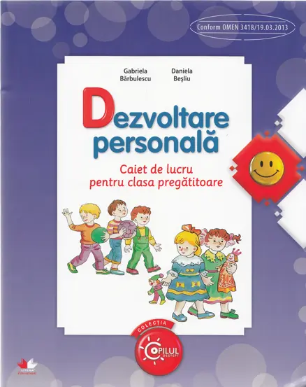 Dezvoltare personala - Clasa pregatitoare - Caiet