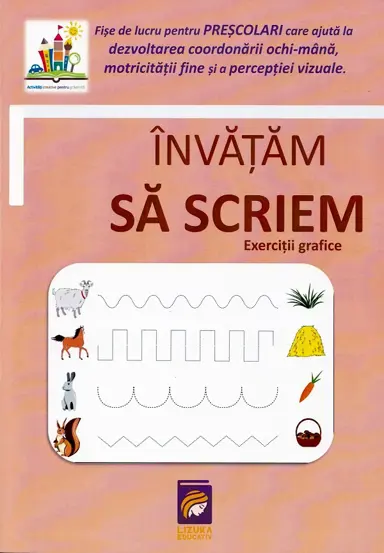 Invatam sa scriem. Exercitii grafice