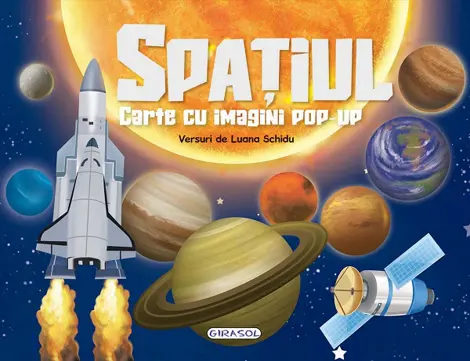 Spatiul. Carte cu imagini pop-up