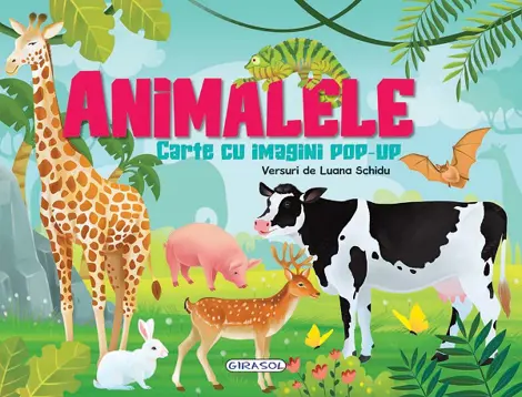 Animalele. Carte cu imagini pop-up