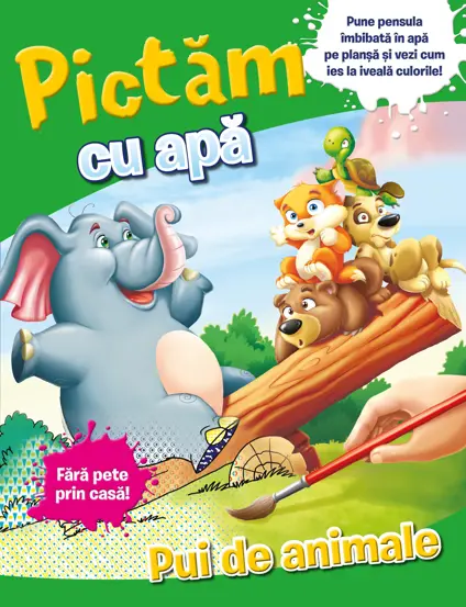 Pictam cu apa: Pui de animale