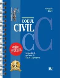 Codul civil Septembrie 2024 Ed. Spiralata