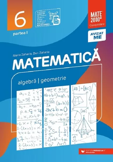 Matematica - Clasa 6 Partea 1 - Consolidare (resigilat)