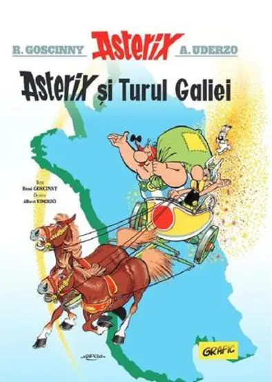 Asterix si Turul Galiei. Seria Asterix Vol.5 - Rene Goscinny