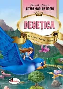Degetica - Stiu sa citesc cu litere mari de tipar! (resigilat)