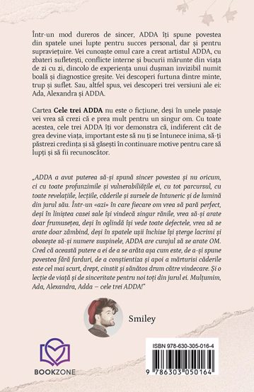 Cele trei ADDA  (cu autograf)