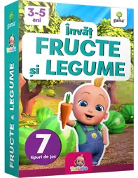 Carduri educative TraLaLa. Invat fructe si legume