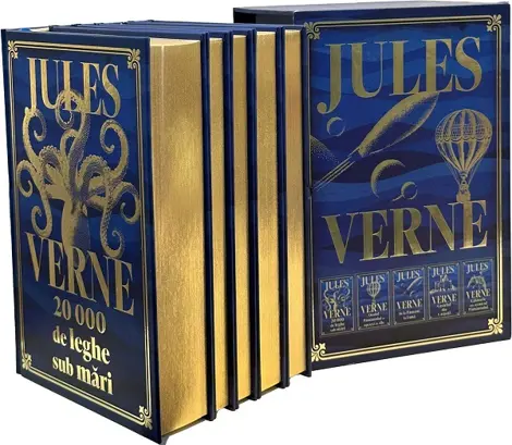 Pachet 5 Vol. Jules Verne (Editii de colectie)