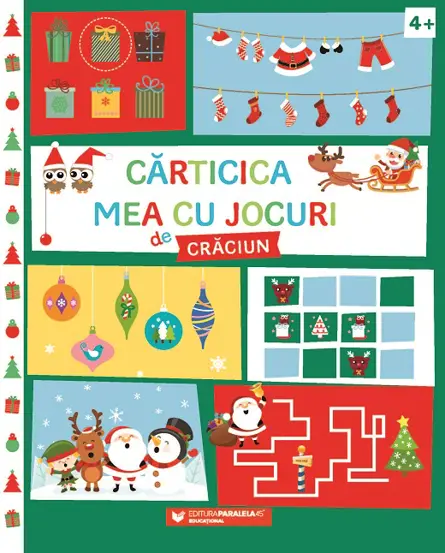 Carticica mea cu jocuri de Craciun