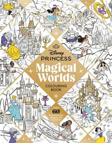 Disney Princess Magical Worlds Colouring Book