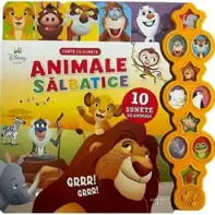 Disney Bebe. Animale salbatice. Carte cu sunete