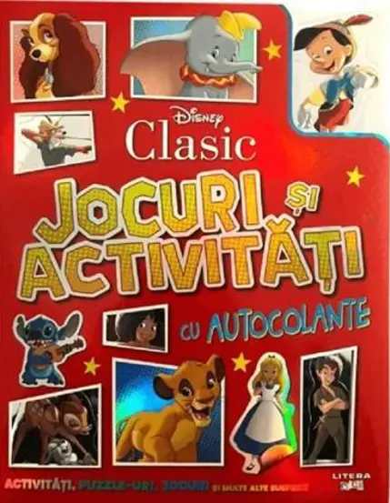 Jocuri si activitati cu autocolante