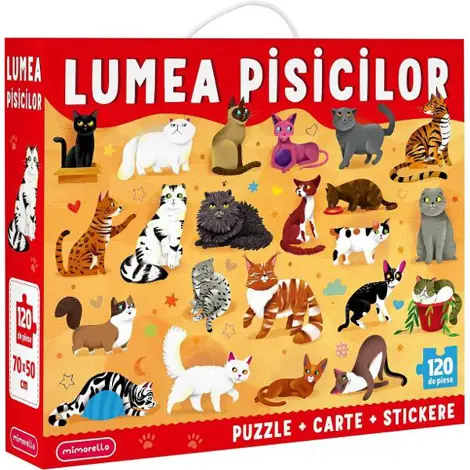 Puzzle 120: Lumea pisicilor