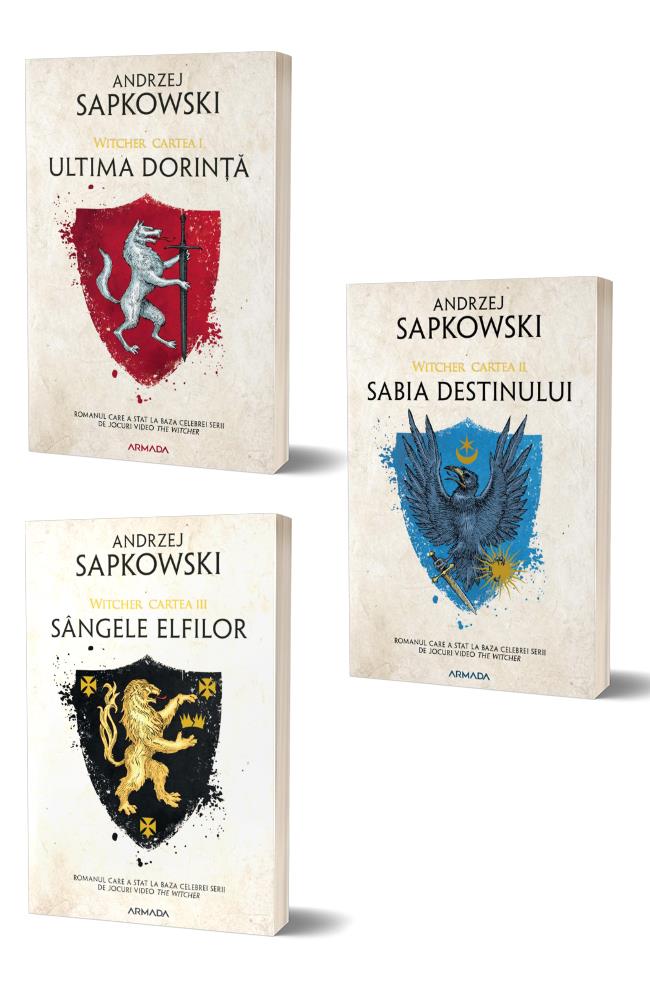 The form cheek passage Pachet Seria Witcher - 3 volume de Andrzej Sapkowski » BookZone
