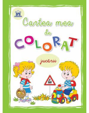 Cartea mea de colorat - Jucării
