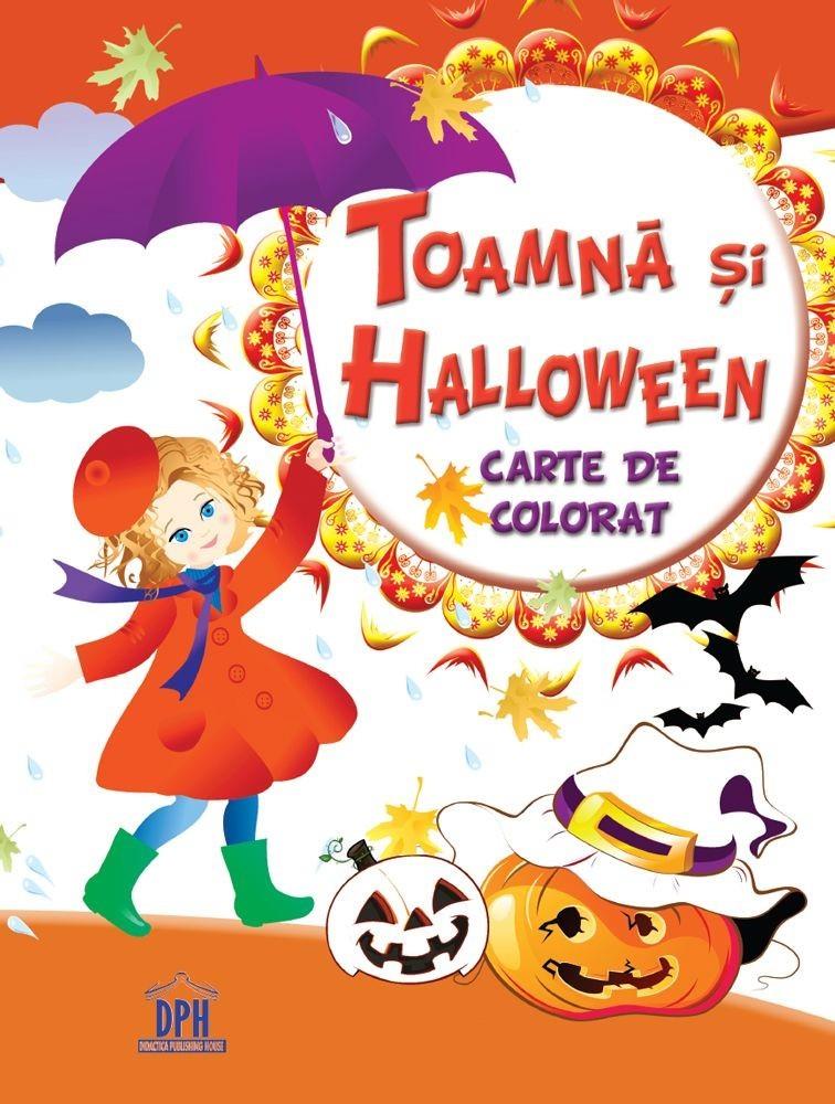 Cartea mea de colorat - Toamna si Halloween