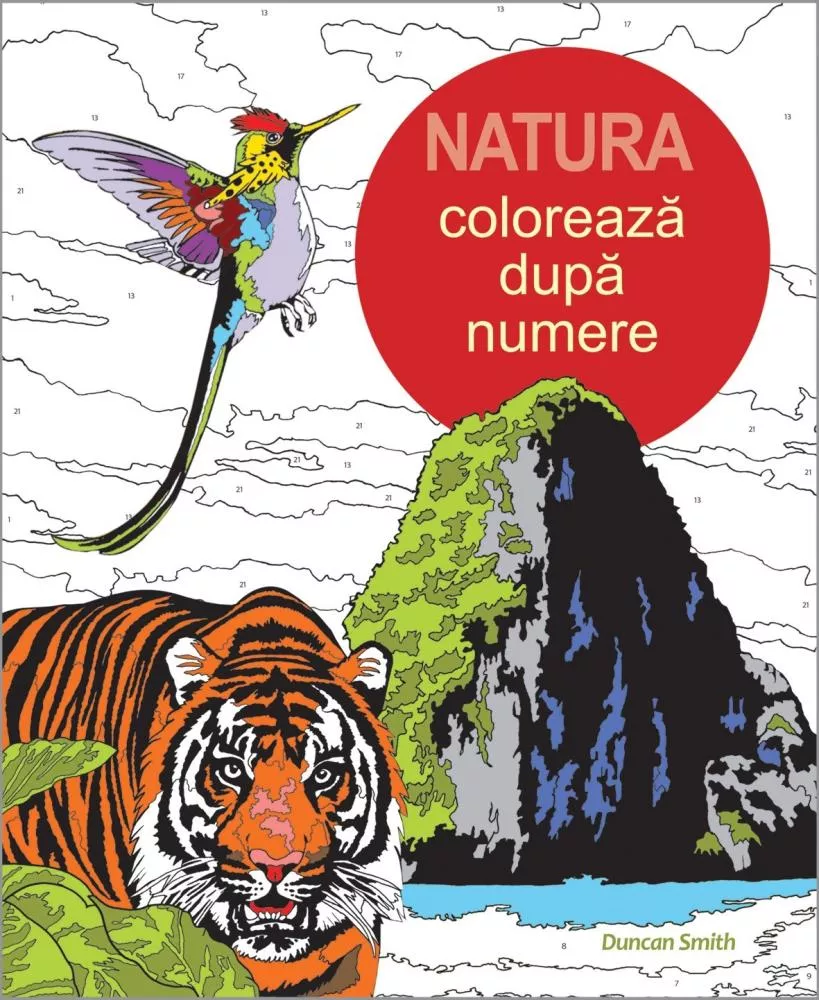 Coloreaza dupa numere - Natura