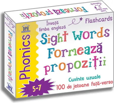 Sight words - Formeaza propozitii - Jetoane Limba Engleza