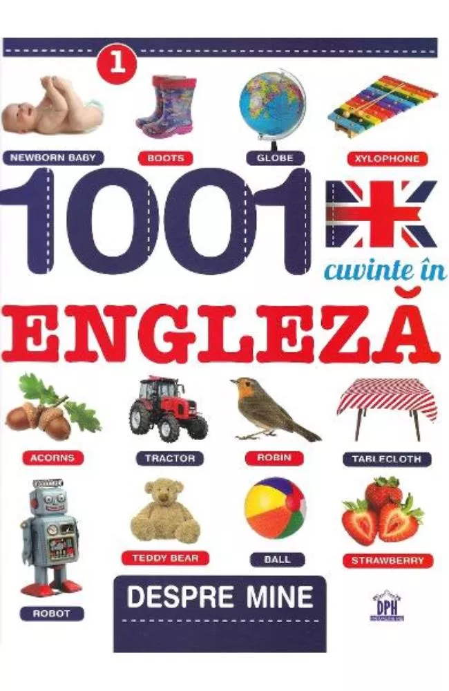 Despre mine - 1001 cuvinte in Engleza
