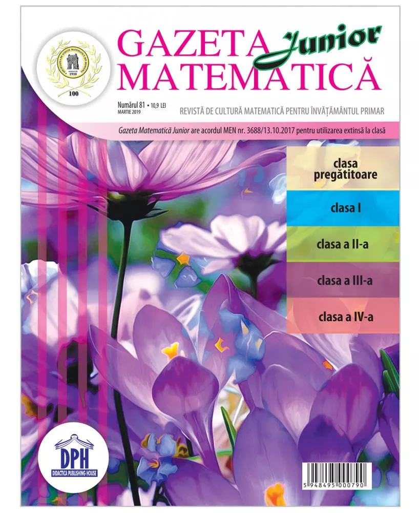 Gazeta Matematica Junior Nr. 81