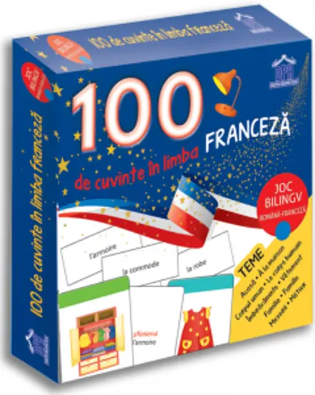 100 de cuvinte in limba franceza - Joc bilingv