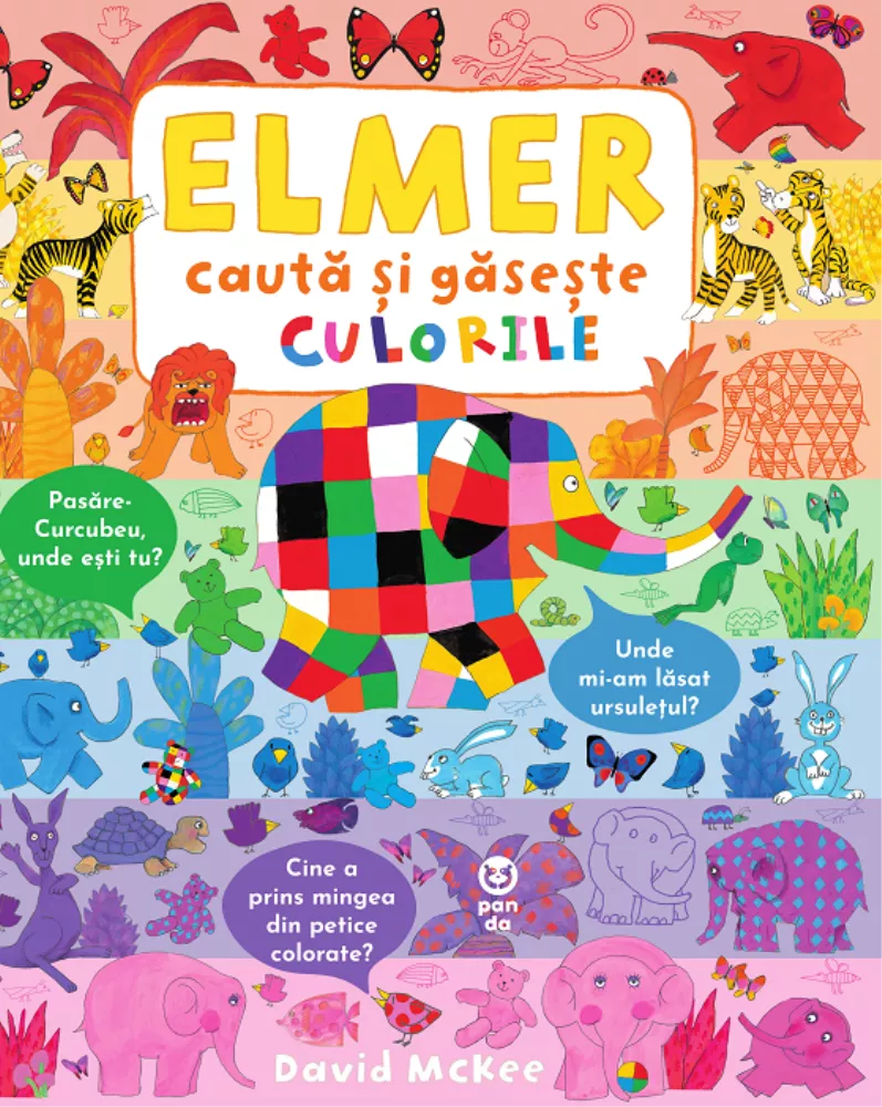 Elmer: cauta si gaseste culorile 