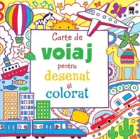 Carte de voiaj pentru desenat si colorat