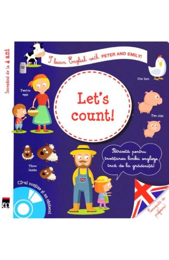 I learn english let's count