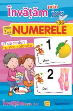 Invatam prin joc numerele  +3ani