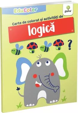 Carte de colorat și activități de logică