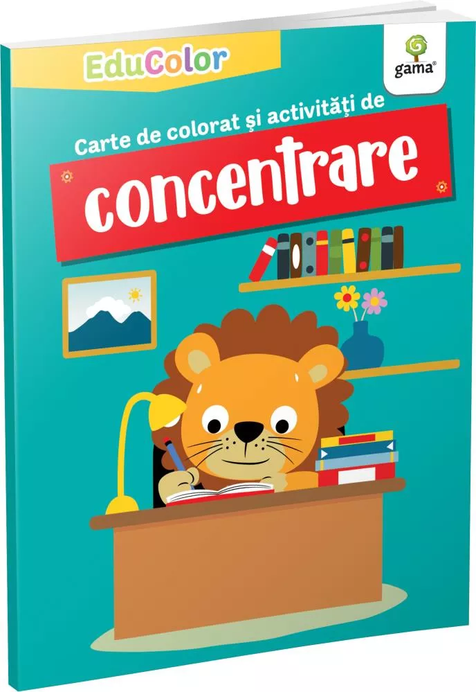 Carte de colorat si activitati de concentrare