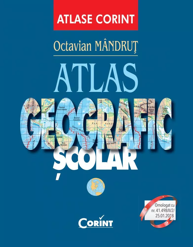 Atlas geografic general nou (albastru)