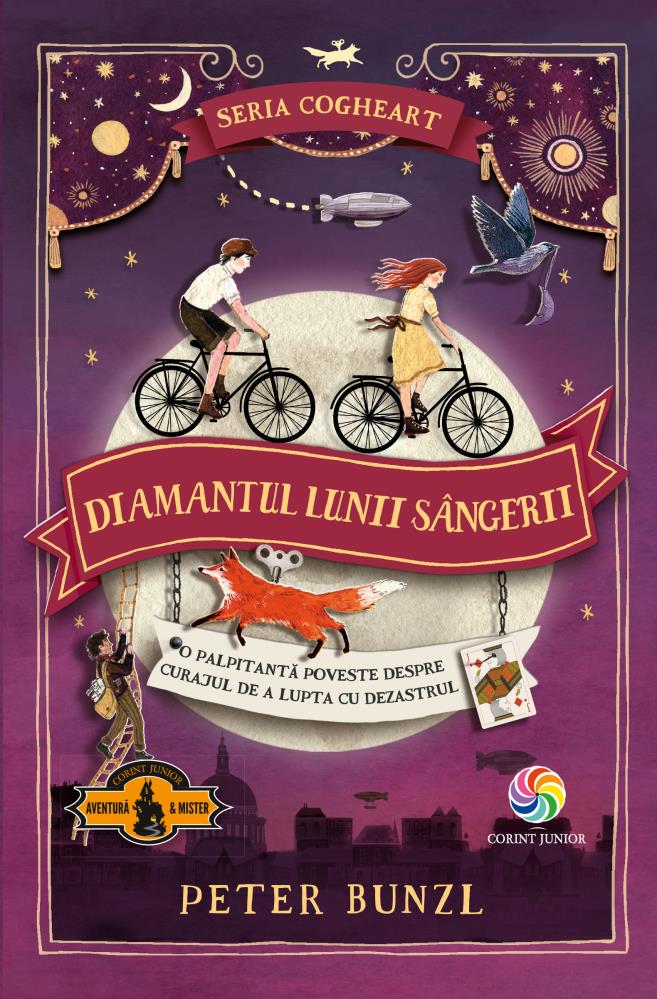 Diamantul lunii sangerii. Seria Cogheart Vol.2