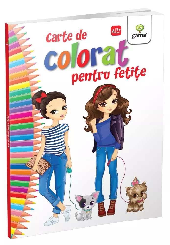 Carte de colorat pentru fetite - Editia 2018