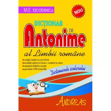 Dictionar de antonime al Limbii Romane