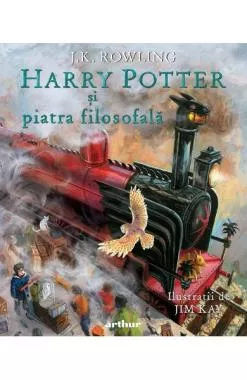 Harry Potter si piatra filosofala, editie ilustrata